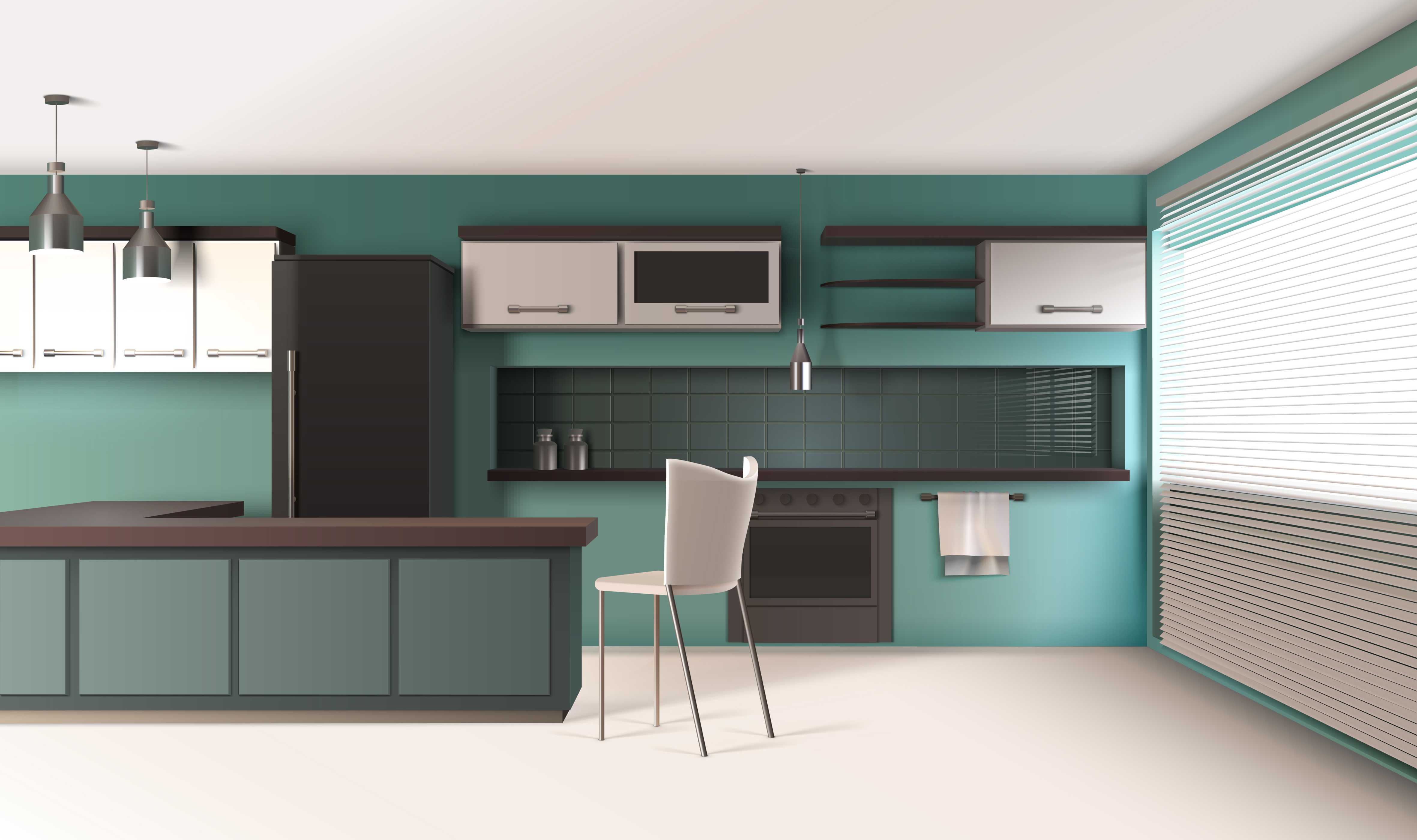 Modern Modular Kitchen Interior